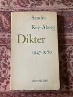  Dikter 1947-1960 av KEY-&Aring;BERG, SANDRO  