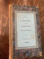 Om Lykurgs och Solons lagstiftning : &Ouml;fvers&auml;ttning [af David Krutmejer] 