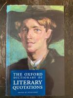 The Oxford Dictionary of Literary Quatations