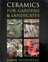 Ceramics for gardens and landscapes