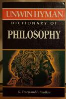 Unwin Hyman Dictionary of Philosophy.