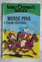 Walt Disney's serier nr 2 1972 - Musse Pigg i vilda v&auml;stern
