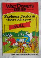 Walt Disney's serier nr 9 1972 - Farbror Joakim - Sport och spratt