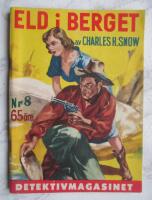 Eld i berget - Detektivmagasinet nr 8 1958