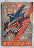 Jagad av Gestapo - Detektivmagasinet nr 3 1947