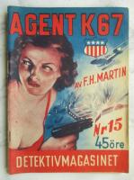 Agent K 67 - Detektivmagasinet nr 15 1952