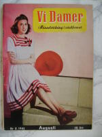 Vi Damer, Nr 8 1945 Augusti