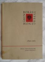 Bor&aring;styper genom &aring;ren, Bor&aring;s Typografklubbs Jubileumsskrift 1890-1965