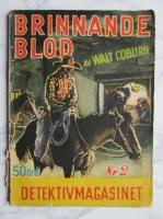 Brinnande blod - Detektivmagasinet nr 2 1954