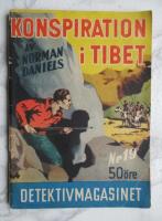 Konspiration i Tibet - Detektivmagasinet nr 19 1954