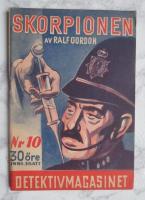 Skorpionen - Detektivmagasinet nr 10 1946