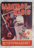 Sabotage per radio - Detektivmagasinet nr 9 1950