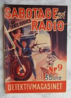Sabotage per radio - Detektivmagasinet nr 9 1950