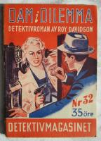 Dam i dilemma - Detektivmagasinet nr 32 1950