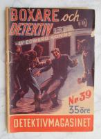 Boxare och detektiv - Detektivmagasinet nr 39 1950