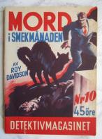 Mord i smekm&aring;naden - Detektivmagasinet nr 10 1952