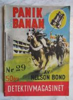 Panik p&aring; banan - Detektivmagasinet nr 29 1953