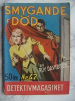 Smygande d&ouml;d - Detektivmagasinet nr 47 1953