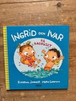 Ingrid och Ivar p&aring; badhuset