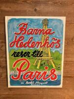 Barna Hedenh&ouml;s reser till Paris