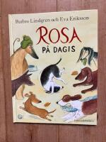 Rosa p&aring; dagis