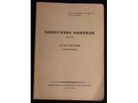 Sandvikens handbok - del 12 - Svetsning