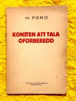 Konsten att tala of&ouml;rberedd
