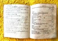 Biodlares handskrift - anteckningar fr&aring;n 1901-1903 i Swensk f&ouml;rfattningssamling (tull) fr 1857