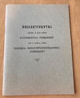 Kollektivavtal Kooperativa F&ouml;rbundet - Svenska Industritj&auml;nstemannaf&ouml;rbundet