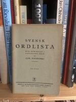 Svensk ordlista - Med &ouml;vningar i ordlistans bruk