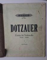 Dotzauer Et&uuml;den f&uuml;r Violoncello (studies)