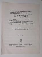 W.A Mozart K.V. 404a