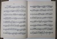 Tv&aring; noth&auml;ften f&ouml;r &ouml;vning violoncello, cello, Sebastian Lee