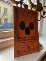 Verdandis sm&aring;skrifter 197. Det offentliga talandets konst II. Talaren och auditoriet av Odal Ottelin