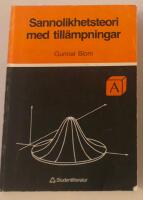 Sannolikhetsteori med till&auml;mpningar - Bok A
