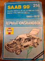 SAAB 99 1969-1979 Modeller: Saloon, L, GL, LC, EMS, och Turbo. Motorer: 1709, 1854 och 1985cc.