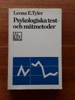 Psykologiska test- och m&auml;tmetoder