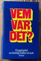 Vem var det? - en uppslagsbok om historiska kvinnor och m&auml;n