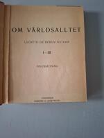 Om v&auml;rldsalltet. Lucretii De rerum natura I-VI.