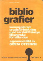 Bibliografier.