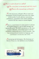 The dictionary of modern phrase.