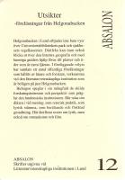 Utsikter- f&ouml;rel&auml;sningar fr&aring;n Helgonabacken.