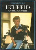 Lichfield on photography.