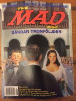 Mad s&auml;krar tronf&ouml;ljden