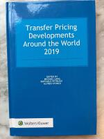 Transfer Pricing Developments Around the World 2019