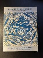 Bl&aring;vitt Ming-porslin / Ming Blue-and-white