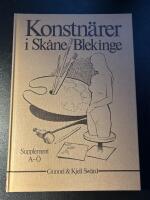 Konstn&auml;rer i Sk&aring;ne/Blekinge - Supplement A-&Ouml;
