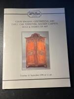 Good English continental and early oak furniture, eastern carpets, rugs & work of art 