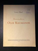 &Aring;ttiotalets Olof Krumlinde