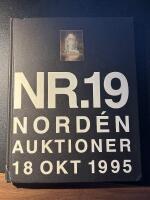Nr. 19 Nord&eacute;n auktioner 18 okt 1995